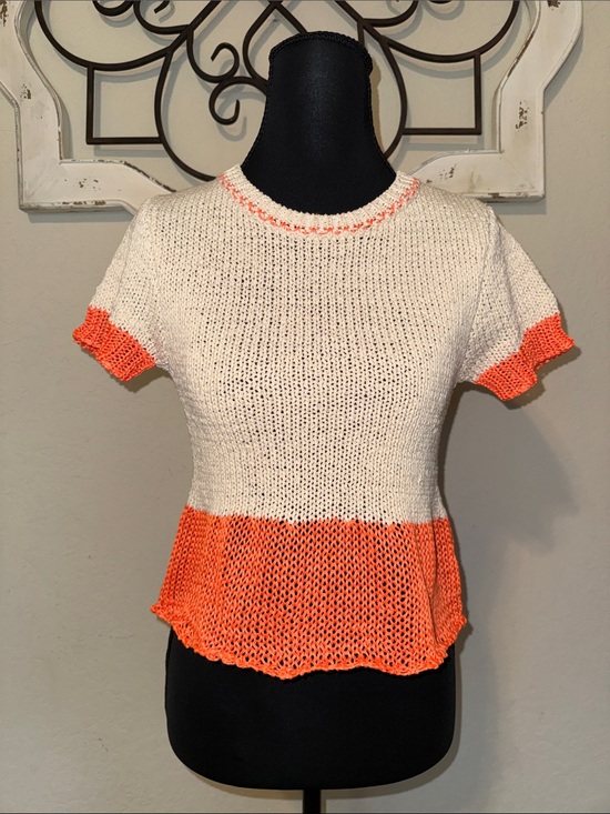 Zara Tops - Zara Short Sleeve Knit Top